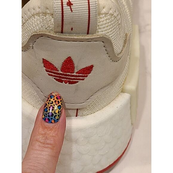 Adidas NMD Runner 1 Valentine's Day (2022) Women's Red & Cream White | Size 7.5 - Picture 9 of 13